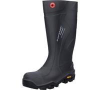 Dunlop Protective Footwear, CC22A33, Purofort+ Reliance Full Safety mit Vibram, Schwarz, Größe 46 EU