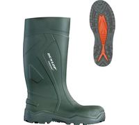 DUNLOP Stiefel Purofort S5 CI grün Gr.47 Arbeitsstiefel