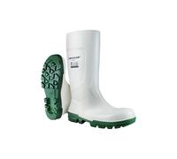 Dunlop Stiefel WORK-IT WHITE PVC, SR LO LG S4 Gr. 44