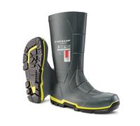 DUNLOP Unisex Metguard BAU-Stiefel, Grau/Schwarz, 45 EU
