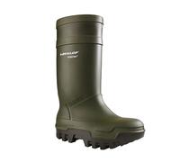 Dunlop Unisex Purofort Thermo Plus Full Safety Gummistiefel für Erwachsene (Grün) EU 38 / UK 5