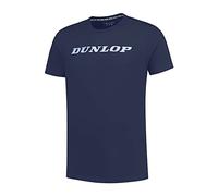 Dunlop Unisex T-Shirt - Essentials Line, 100% Baumwolle, Navy