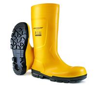 Dunlop Sicherheitsstiefel Work-It FullSafety Yellow PVC SR LO LG S5 Größe 42 - (VPE: 1 Paar)