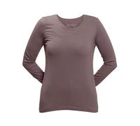 Dunque by Schweikardt Moden Dunque Damen Shirt Langarm Bio Baumwolle mit Elasthan Plum L