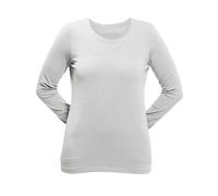 Dunque by Schweikardt Moden Dunque Damen Shirt Langarm Bio Baumwolle mit Elasthan Weiss L