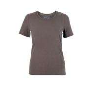 Dunque by Schweikardt Moden Dunque Damen T-Shirt Bio Baumwolle mit Elasthan Grau XXL