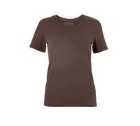 Dunque by Schweikardt Moden Dunque Damen T-Shirt Bio Baumwolle mit Elasthan Schlamm L