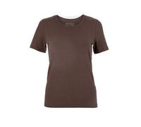 Dunque by Schweikardt Moden Dunque Damen T-Shirt Bio Baumwolle mit Elasthan Schlamm XXL