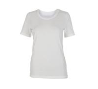 Dunque by Schweikardt Moden Dunque Damen T-Shirt Bio Baumwolle mit Elasthan Weiss S