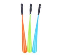 DUNSBY Schuhlöffel Schuhlöffel aus Kunststoff, extra lang, fauler Schuhhelfer, langer Griff, Schuhheber, Zieh-Schuhlöffel, Rutschgriff, zufällige Farbe(Random short)