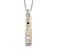 DUR Anhänger für Halsketten Ostfriesland, aus 925 Sterling Silber, B: 61 mm, P3936