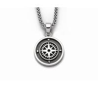 DUR Damen Anhänger"Kompassrose 2.0" aus 925er Silber P4052