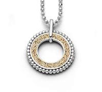 Dur Schmuck Anhänger Strandzauber Strandsand, Silber 925/- rhodiniert (P3015)