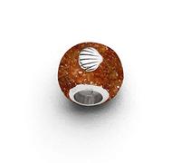 DUR Damen Anhänger"Wechselperle Bernstein" aus 925er Silber P3547