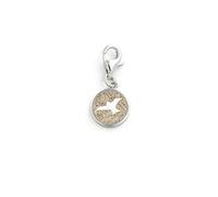 DUR Damen Charm"Freiheit Strandsand" aus 925er Silber F156.MÖWE, Motiv"Möwe"