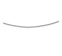 DUR Damen Halskette Popcorn aus Sterling-Silber rhodiniert in der Farbe Silber, Maße: 50cm, K2256.50