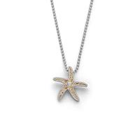 DUR Damen Kette"Seestern II" aus 925er Silber Länge ca. 420 MM K2657