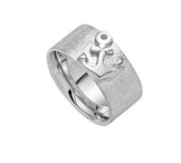 DUR Damen Ring"Fetter Anker" aus 925er Silber Größe 70 (22.3) R5399.70, 70 (22.3)