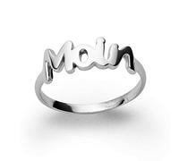 DUR Damen Ring"Moin" aus 925er Silber Größe 60 (19.1) R5273.60, 60 (19.1)
