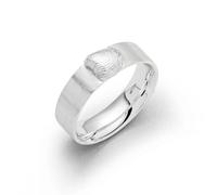 DUR Damen Ring Muschel" aus 925er Silber Größe 58 (18.5) R5451.58, 58 (18.5)
