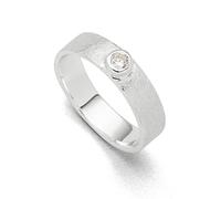DUR Damen Ring"Zirkonia" aus 925er Silber Größe 56 (17.8) R5649.56, 56 (17.8)