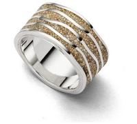 DUR Strandring Strandwellen - R4801.58 - Sterling Silber - Gr. 58