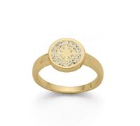 DUR Ring "Kompass“-gold- 925er Sterling-Silber 56