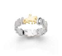 DUR Ring Local Hero ""Oldenburg"", vergoldet / rhodiniert - R6103.60