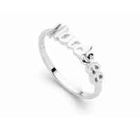 DUR Schmuck Ring NORDSEE, Silber 925/- rhodiniert (R5942) (54 (17,2 mm Ø))