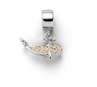DUR Schmuck: Charm Walfisch mit Strandsand F282