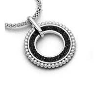 Dur Schmuck Damen Anhänger JUPITER Lavasand, Silber 925/- rhodiniert /P2999