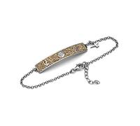 DUR Schmuck Damen Armband STRAND Silber 925/- rhodiniert,ca.17,5cm+2,5cm (A1483)