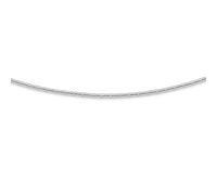 DUR Schmuck Damen Haferkornkette dick 2,1mm, Silber 925/- 42cm (K2002)