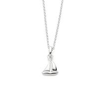 DUR Schmuck Damen Kette AHOI zierlich, Silber 925/- 45cm (K2846)