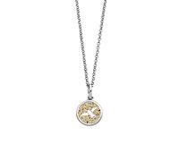 DUR Schmuck Damen Kette FREIHEIT 2.0 Strandsand, Silber 925/- rhodiniert ca. 42cm (K2671) Erbskette