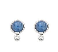 DUR Schmuck Damen Ohrring POLARSTERN, Silber 925/- rhodiniert (O5552)