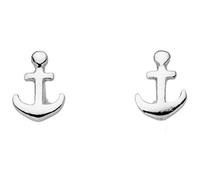 DUR Schmuck Damen Ohrstecker ''Anker'' aus 925er Silber S1453