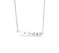 DUR Schmuck Kette NORDSEE, Silber 925/- rhodiniert 42cm + 3cm Verlängerung (K2898)