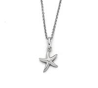 DUR Schmuck Kette SEESTERN, Silber 925/- rhodiniert 45cm (K3017) Erbskette