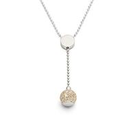 DUR Schmuck Kette SYLT Bead Strandsand, Silber 925/-rhod. 42cm (K2572.SA)