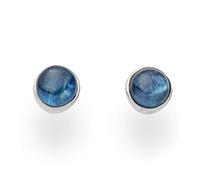 DUR Schmuck KYANIT blau, Silber 925/- (Ohrstecker O4975)
