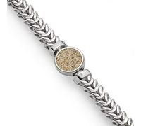 DUR Schmuck massives Damen Armband MEIN STRAND Silber 925/- 17cm A1593