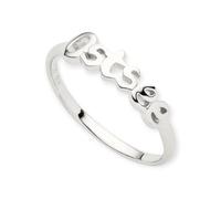 DUR Schmuck Ring OSTSEE, Silber 925/- rhodiniert (R5943) (64 (20,3 mm Ø))