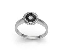 DUR Schmuck: Ring "Strandzauber 2.0" klein, mit Lavasand und Zirkonia, R5981 RingSize 58 (18.5)