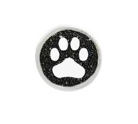 DUR Schmuck Schiebeelement LAVASAND Lucky Dog für Wickelarmband, Silber 925/- rhodiniert F186