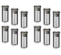 Durable® 12 x Schlüsselanhänger KEY CLIP - DAS ORIGINAL - mit Beschriftungsfeld & Schlüsselring Schwarz - Schlüssel-Anhänger zum Beschriften Auto, Büro & Haus - Key Holder Easy Clips schnell & einfach
