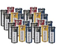 Durable 195700 Schlüsselanhänger, 24 Stück farbig sortiert (24 farbig sortiert)