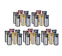 Durable 195700 Schlüsselanhänger Key Clip, 6 Stück, farbig Sortiert (Mehrfarbig, 30 Stück)