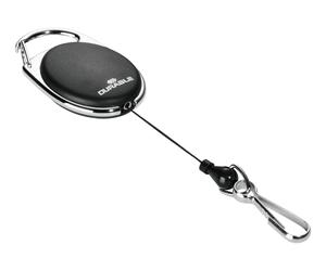 Durable Federhaken Jojo schwarz, 80 cm - 832701