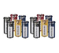 Durable Schlüsselanhänger Key Clip, 6 Stück, farbig sortiert, 195700 (Packung mit 2)